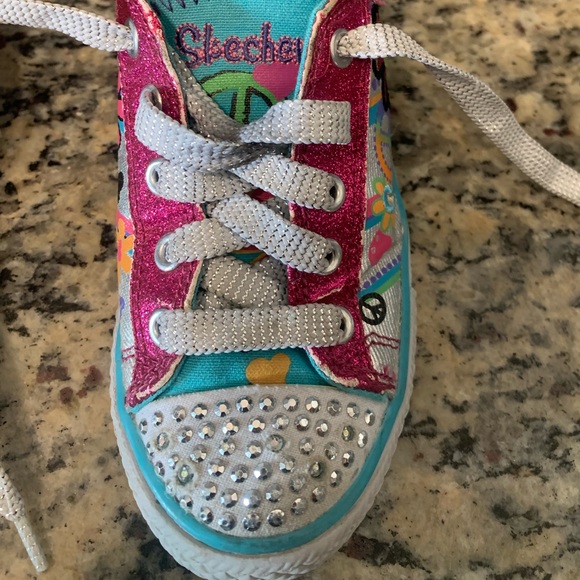 Sketchers Twinkle Toes Light Up Shoes; Size  13 - Picture 6 of 8